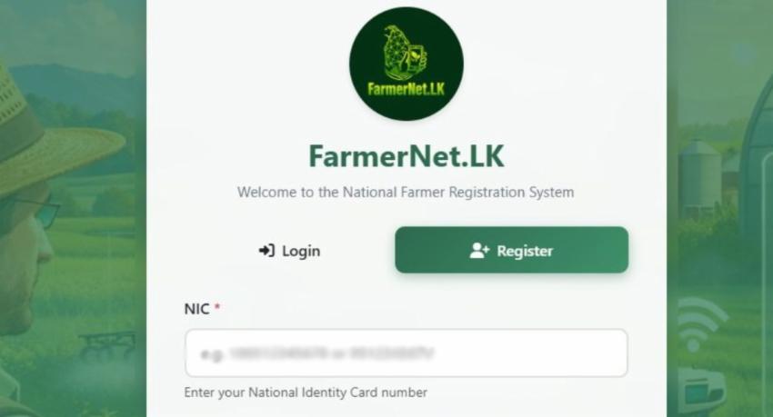 900+ Farmers Register with FarmerNET.lk in 24 Hrs